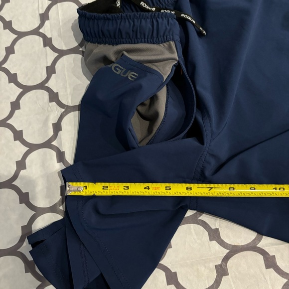 Rogue Fitness Performance Shorts Mens Large Training Stretch Comfort Drawstring - Picture 10 of 11